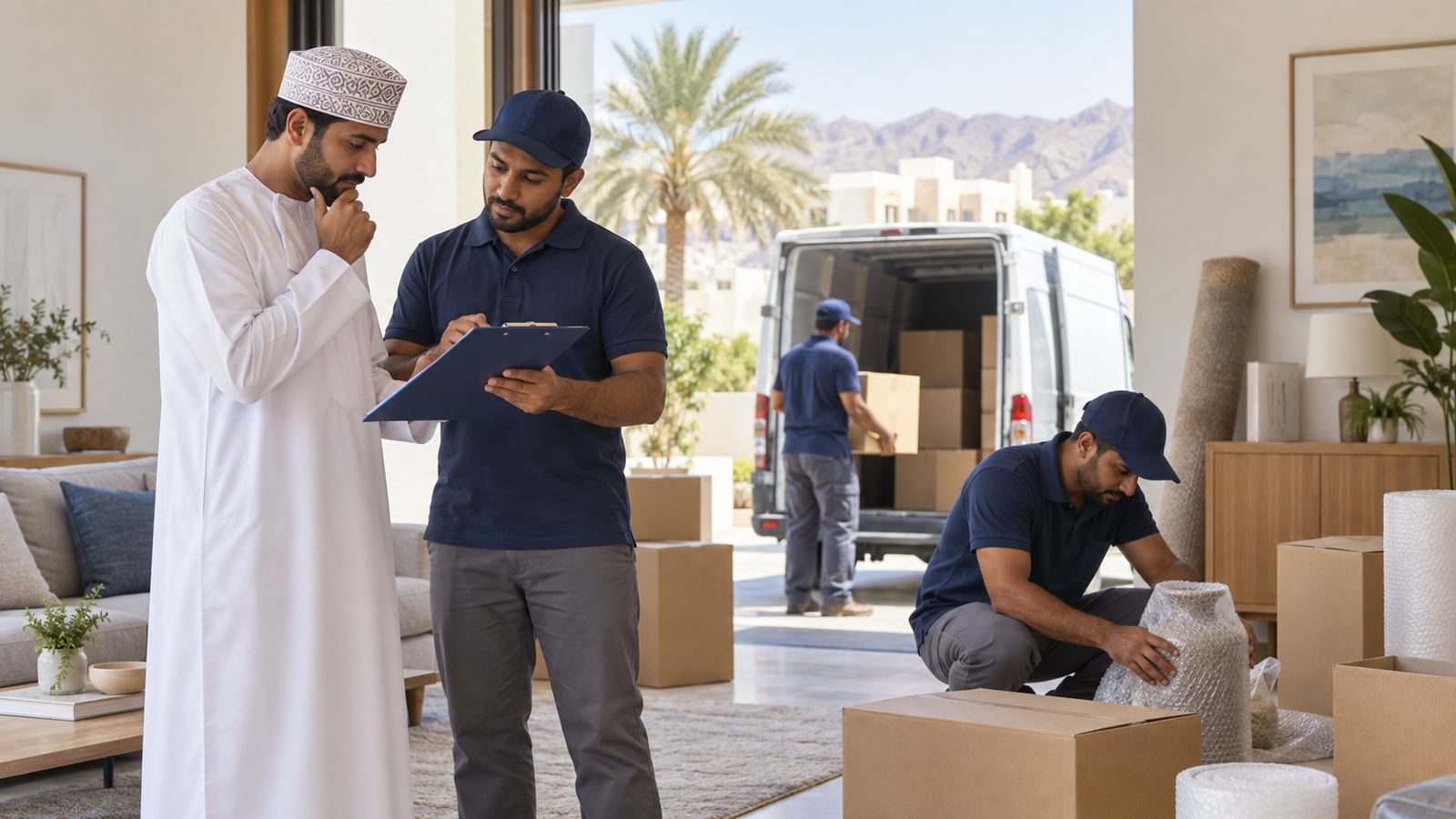 Moving Companies in Muscat: Services, Costs and Quotes