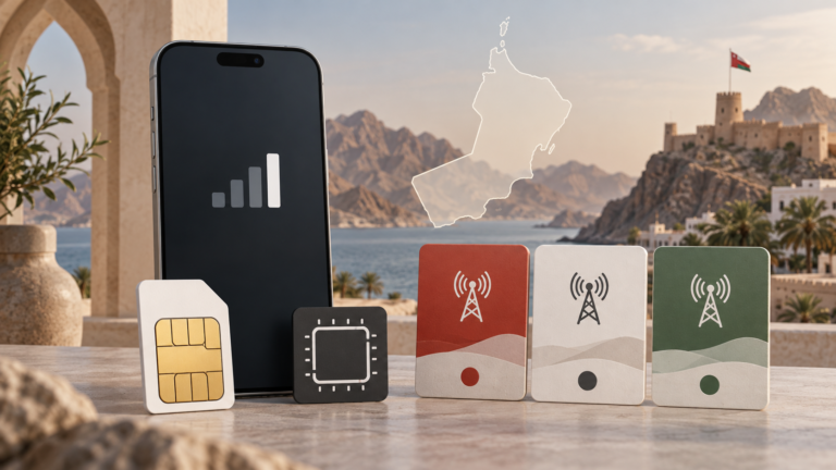 Oman Mobile Internet: SIM Cards, Network Providers, eSIM and Plans
